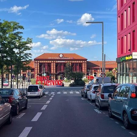 Appartement Cosy Gare St-Etienne Saint-Etienne  Dış mekan fotoğraf